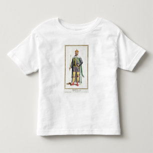 「ReceuからのデンマークのFrederick IIの(1534-88年の)王 トドラーTシャツ
