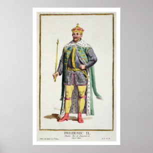 「ReceuからのデンマークのFrederick IIの(1534-88年の)王 ポスター