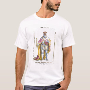 「Receuil deからのスペインのフィリップIIの(1527-98年の)王 Tシャツ