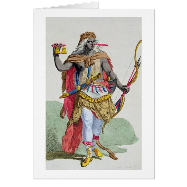 「Receuil des EからのアナNzinga (1583-1663年)女王、 (正面)