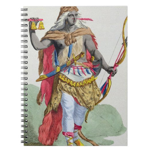 「Receuil des EからのアナNzinga (1583-1663年)女王、 ノートブック (正面)