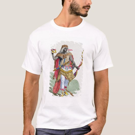 「Receuil des EからのアナNzinga (1583-1663年)女王、 Tシャツ (正面)