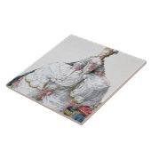 「Receuil des EstamからのMarieアントワネット(1752-93年) タイル (側面)