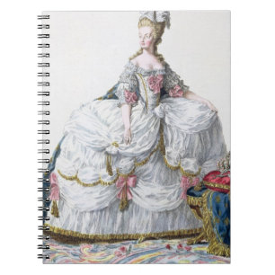 「Receuil des EstamからのMarieアントワネット(1752-93年) ノートブック