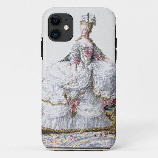 「Receuil des EstamからのMarieアントワネット(1752-93年) Case-Mate iPhoneケース (裏面)