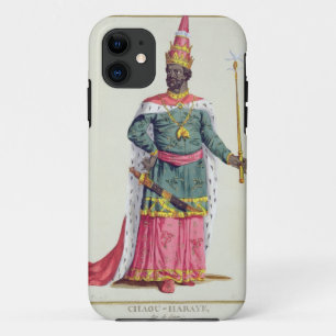 「Receuil des EstampeからのシャムのChau-Haraye王 iPhone 11 ケース