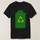 Rechargeable designs tシャツ (デザイン正面)