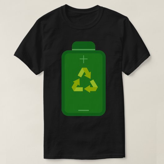 Rechargeable designs tシャツ (デザイン正面)