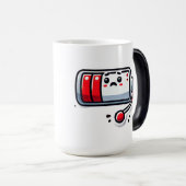 Recharging my batteries モーフィングマグカップ (正面右)