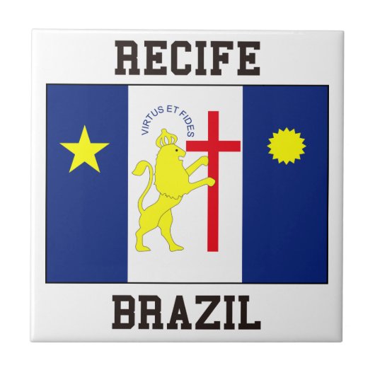 Recifeブラジル タイル (正面)