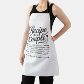 Recipe for a Couple Kitchen Love, Trust & Romance  エプロン (インサイチュ)