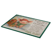 Recipe for a Joyful Christmas – Cute Winter Piglet カッティングボード (角)