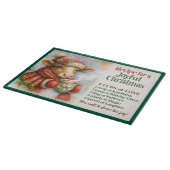 Recipe for a Joyful Christmas with Wintry Cow カッティングボード (角)