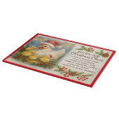 Recipe for Christmas Cheer – Cute Baby Chicks カッティングボード (角)