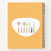 Recipe Journal – A Cozy Kitchen Companion for Moms ノートブック (裏面)