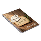 Recipe Journal for New Traditions | Wooden Recipe  ノートブック (右側)