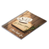 Recipe Journal for New Traditions | Wooden Recipe  ノートブック (左側)