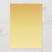 Recipe Request - Golden Yellow Flowers エンクロージャーカード (裏面)