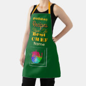 Recipes From The Best Chef Coffee Pot Green エプロン (インサイチュ)