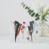 Reciprocal Agreement- Harmony,  Kandinsky ポストカード (スタンド正面)