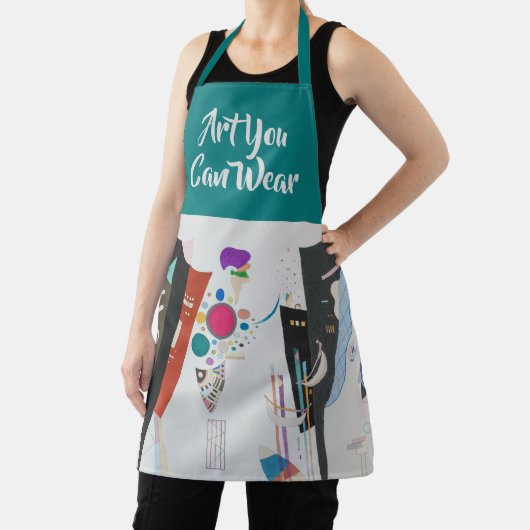 Reciprocal Agreement, Kandinsky, Abstract Art エプロン (インサイチュ)