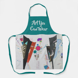 Reciprocal Agreement, Kandinsky, Abstract Art エプロン