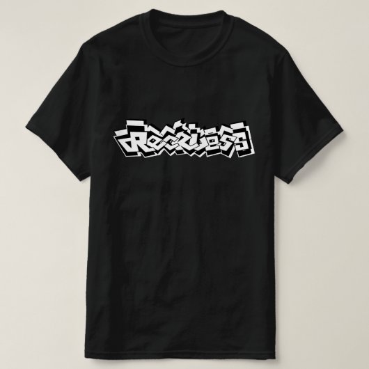 Reckless  tシャツ (デザイン正面)