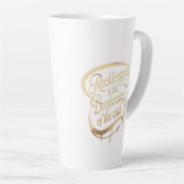 Recklessness Is the Beginning of the End カフェラテマグ (右アングル)