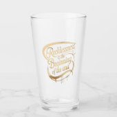 Recklessness Is the Beginning of the End タンブラーグラス (正面)