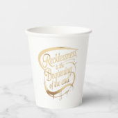 Recklessness Is the Beginning of the End 紙コップ (正面)