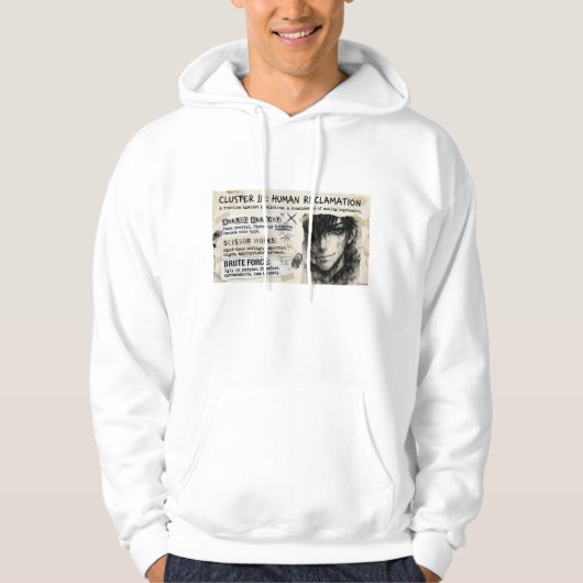 Reclaim the Vibe Hoodie – Raw Art, Real Mood, Zero パーカ (正面)