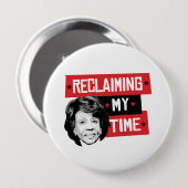 Reclaming Maxine私のタイムの水- 缶バッジ (正面&裏面)