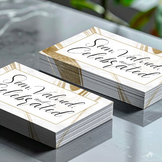 Recognition Event Gift Card | Editable QR Template 名刺