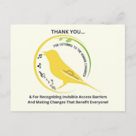 Recognizing Invisible Access Barriers ポストカード