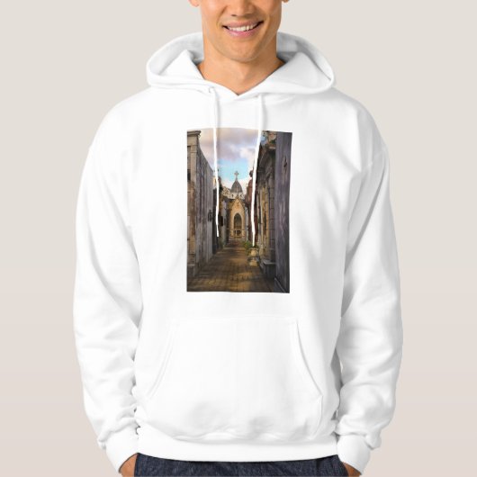 Recoletaの墓地の夕べライト パーカ (正面)