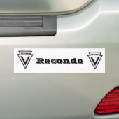 Recondo バンパーステッカー (車上)