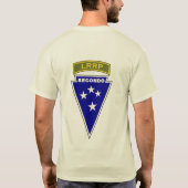 RECONDO - LRRP第23の歩兵Div - Americal 1 Tシャツ (裏面)