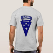 RECONDO - LRRP第23の歩兵Div - Americal 3 Tシャツ (裏面)