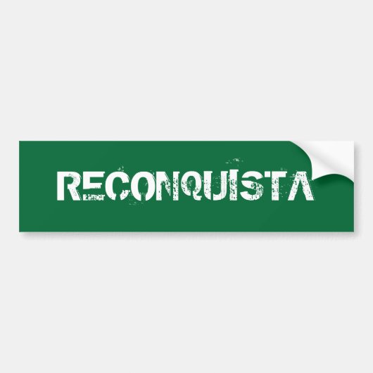 RECONQUISTA バンパーステッカー (正面)