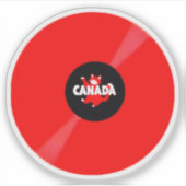 RECORD ALBUM RED シール (正面)