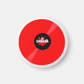 RECORD ALBUM RED マグネット (正面)