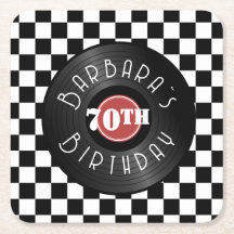 Record Player Rock N Roll Themed Birthday Party