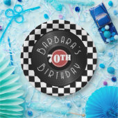 Record Player Rock N Roll Themed Birthday Party ペーパープレート (パーティー)