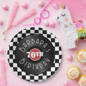 Record Player Rock N Roll Themed Birthday Party ペーパープレート (パーティー)