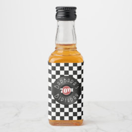 Record Player Rock N Roll Themed Birthday Party リキュールボトルラベル