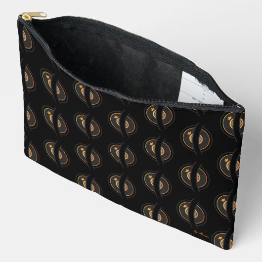 Record Polka Radio Make-up Bag アクセサリーポーチ (見開き)