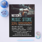 Record Select, Music Store Advertising チラシ (シングル)