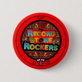 Record Store Rockers Button 缶バッジ