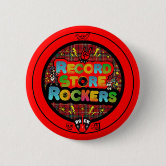 Record Store Rockers Button 缶バッジ