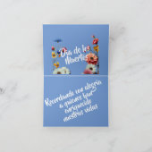 Recordando a los que enriquecieron nuestras vidas カード (内部)